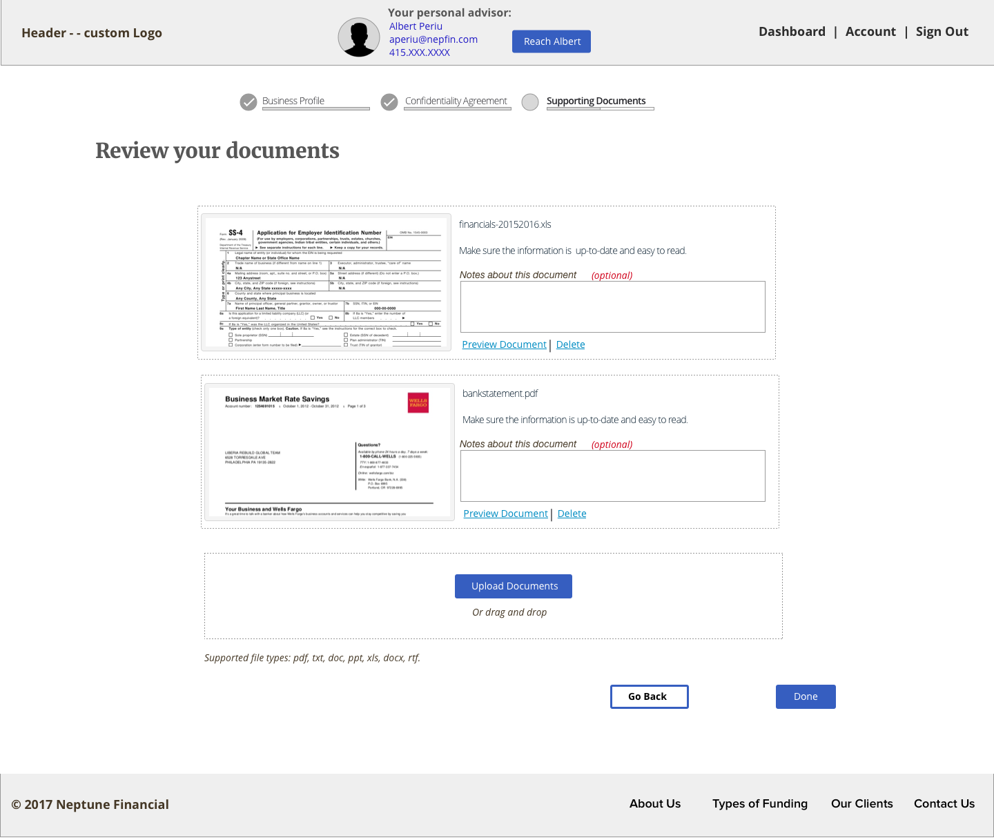 12 – Document Upload – preview check